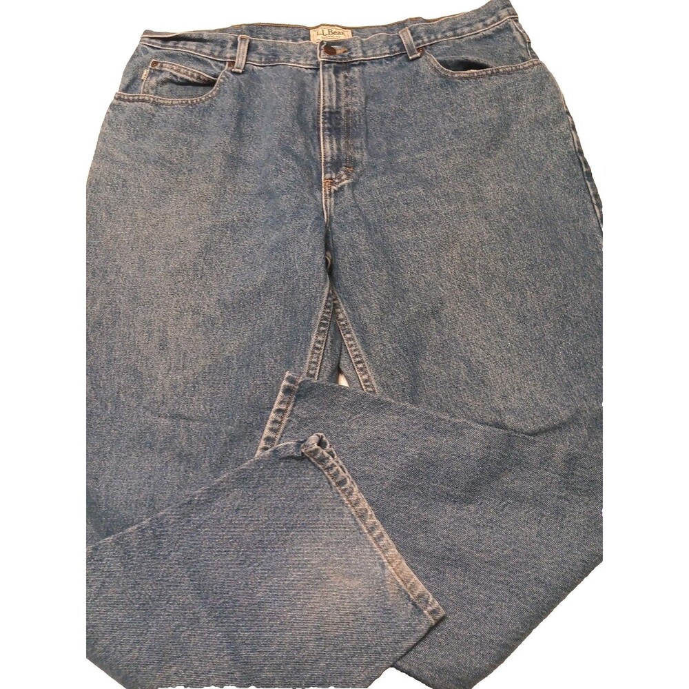 L.L. Bean Jeans Mens Natural Fit Blue 40W x 30L